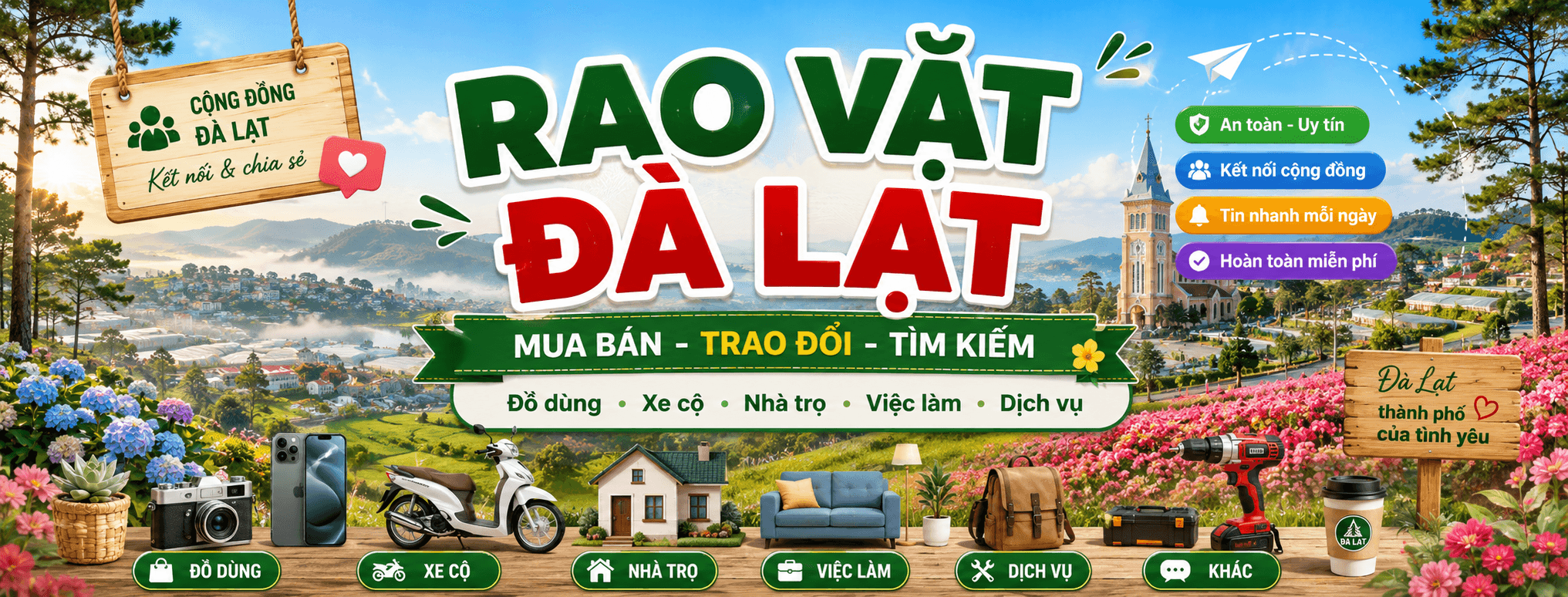 RAO VẶT ĐÀ LẠT 